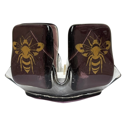 Honeybee in Light Violet