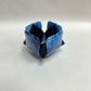 Blue Glass Candleholder